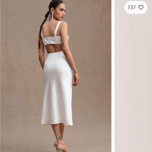 Anthropologie bridal dress - worn once - Picture 2 of 5